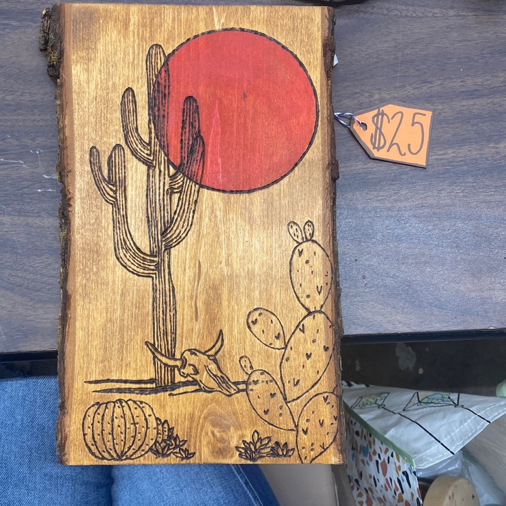 Wood burning